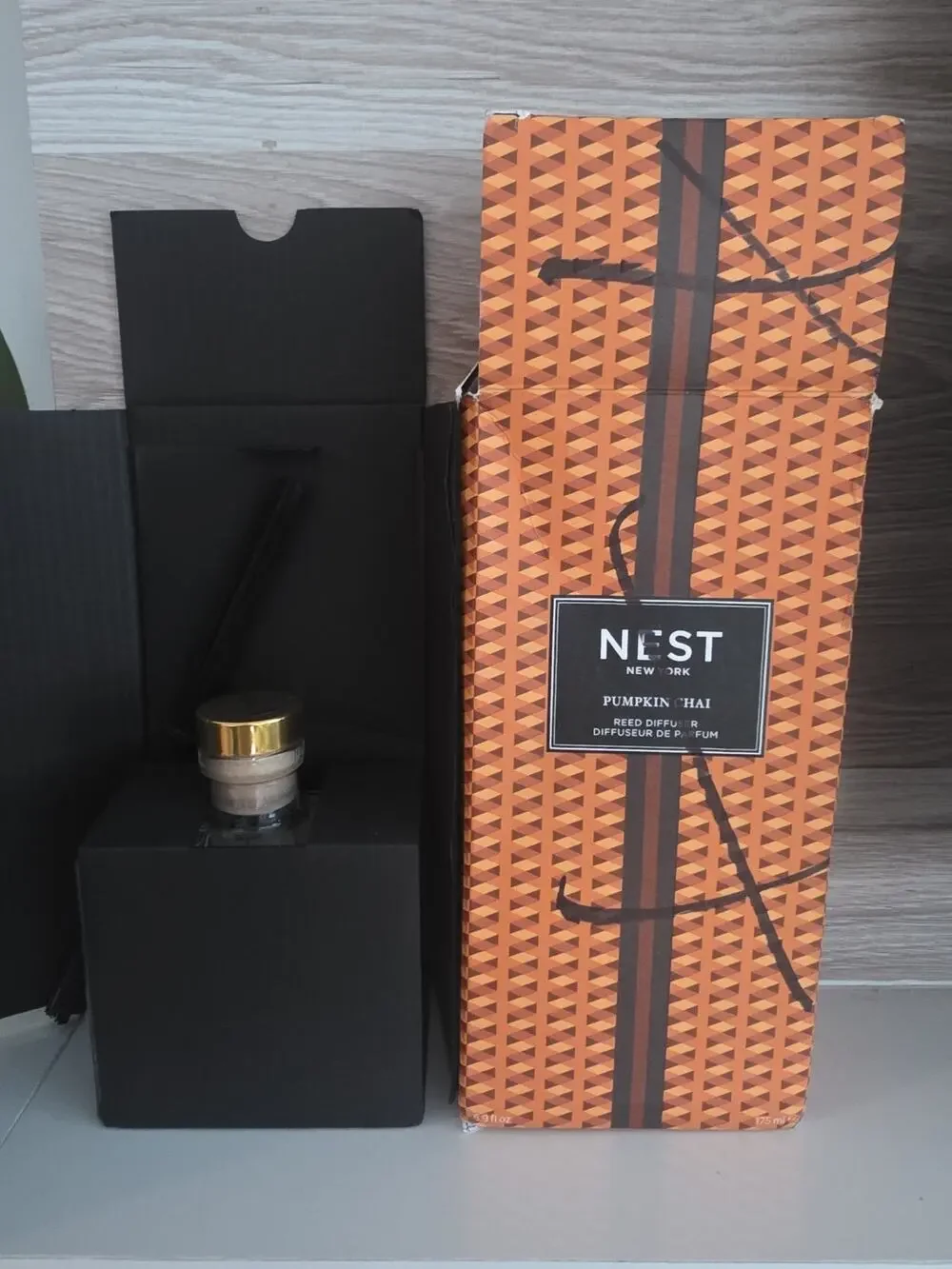 NEST New York Reed Diffuser Pumpkin Chai - The Fall Collection - 5.9 fl oz - USA